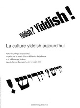 La culture yiddish aujourd'hui